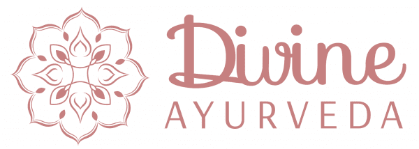 Divine Ayurveda - Logo - Roze